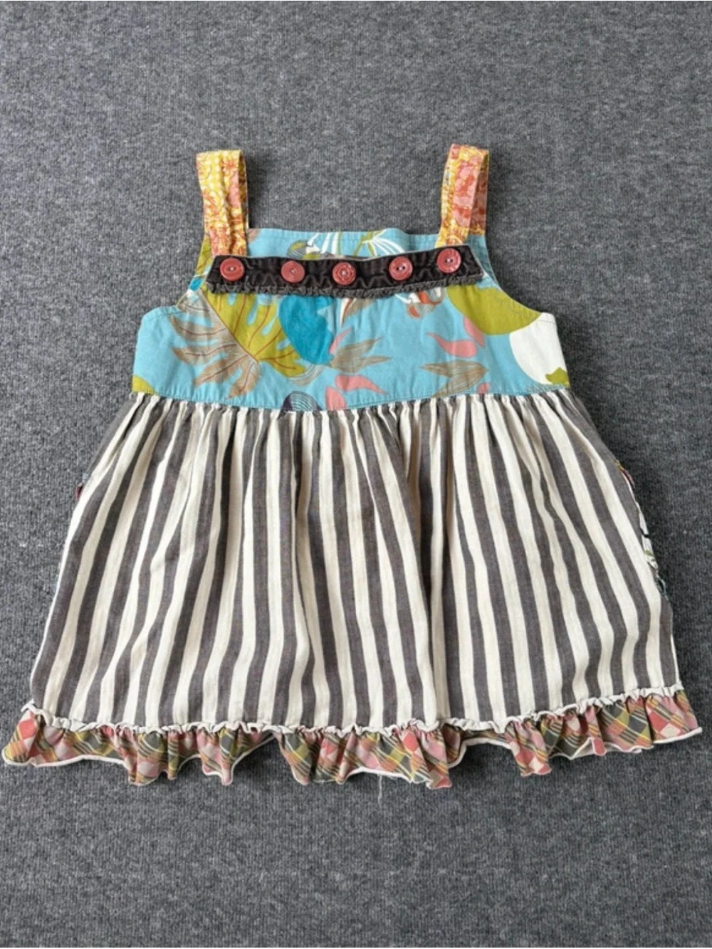 Matilda Jane Girls 6 Farm Cottagecore Whimsy Prairie Skirt & Tunic/Lap Dress